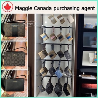 #Maggie Canada# ของแท้ 100% COACH 58032 58035 กระเป๋าใส่เหรียญ/ซองกุญแจ/กระเป๋าสตางค์/ที่ใส่บัตร/ที่ใส่บัตร/กระเป๋ามินิ/