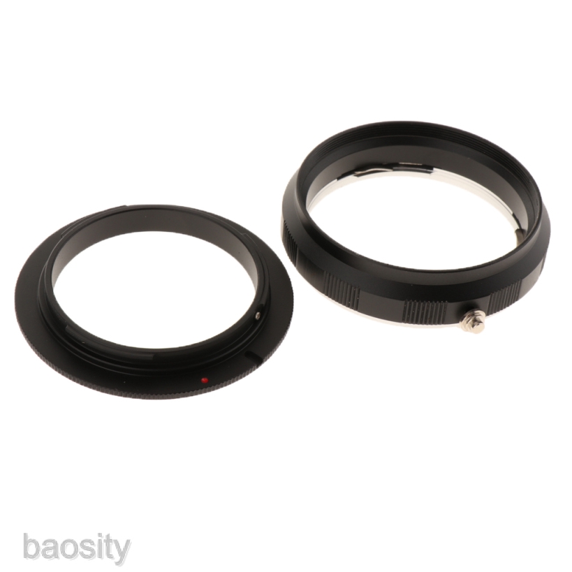 BAOSITY Reverse Macro Adapter and 58mm Rear Lens Filter Ring For Canon ...