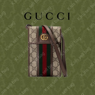 Gucci/ GG/ Ophidia series GG mini bag/ กระเป๋าสะพายข้าง