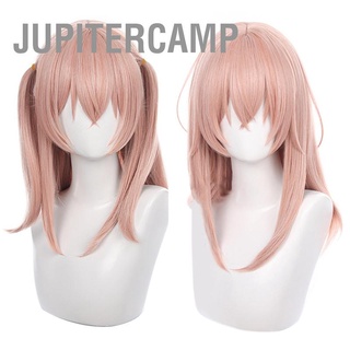 Jupitercamp วิกผมคอสเพลย์ ตัวการ์ตูนอนิเมะ สีชมพู ยาวปานกลาง สําหรับปาร์ตี้ฮาโลวีน