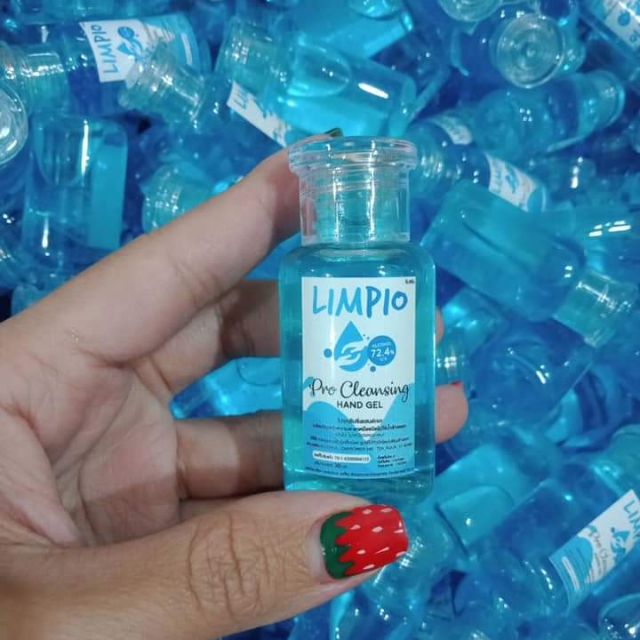 เจลล้างมือพกพา LiMPIO 99.99%