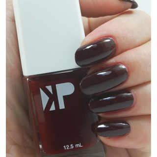 KP Premium Nail Polish | Glossy | Beyond Brown (G031) | ยาทาเล็บเกรดพรีเมี่ยม แบบเงา | สีน้ำตาลแดงเข้ม |