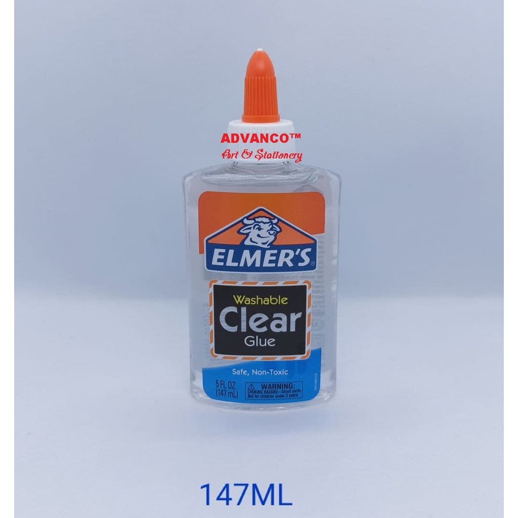 Elmers WASHABLE CLEAR GLUE 147ML