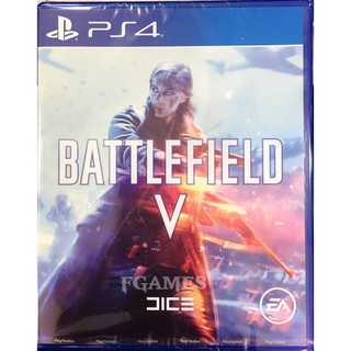 PS4 Battlefield V (Zone3/Asia)( English ) แผ่นเกม ของแท้ มือ1 มือหนึ่ง ของใหม่ ในซีล แผ่นเกมส์