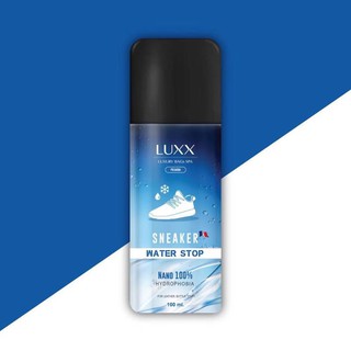 Luxx water stop ผลิตภัณฑ์เคลือบกันน้ำ Nano สำหรับรองเท้า sneaker ฉีดครั้งเดียวป้องกันได้ 6-8 เดือน