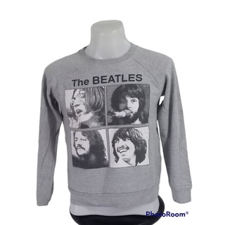 เสื้อสเวทเตอร์แขนยาว The BEATLES Size S มือ2