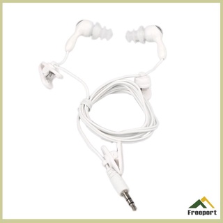 Unviersal In-ear Waterproof IPX8 Stereo Swimming Earphones &amp; Earbuds White