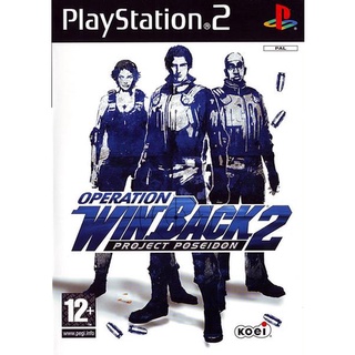 Operation WinBack 2: Project Poseidon แผ่นเกมส์ ps2