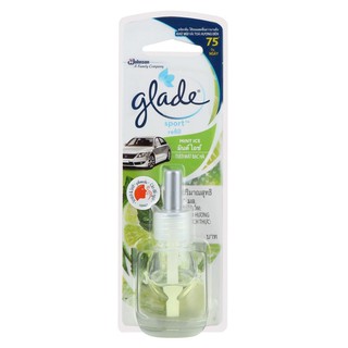 รีฟิลน้ำหอม GLADE สปอร์ตมินต์ไอซ์ 7 มล.  CAR AIR FRESHENER REFILL GLADE SPORT MINT ICE 7ML