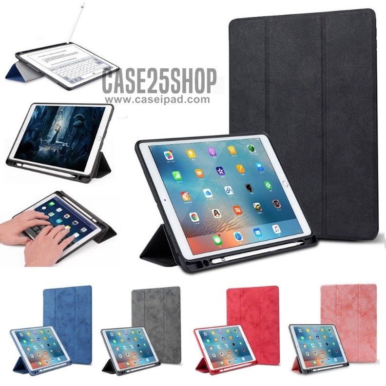 [พร้อมส่ง] i-Crown มีที่เก็บปากกา - เคส iPad 10.2" Gen 8 (2020) /  เคสไอแพด Gen 7 10.2" 2019 / Case 