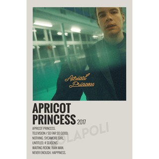 โปสเตอร์ มันวาว พิมพ์ด้านเดียว ขนาด A5 14.8 ซม. x 21 ซม. รูปปกอัลบั้ม Apricot Princess by Rex Orange Country