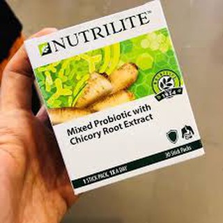 โปรไบโอติกชนิดผง NUTRILITE Mixed Probiotic with Chicory Root Extract (ขนาด 30 ซอง/กล่อง) EXP.06/2023