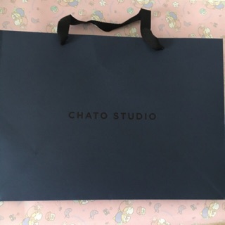 Chato studio ถุงกระดาษแบรนด์เนม