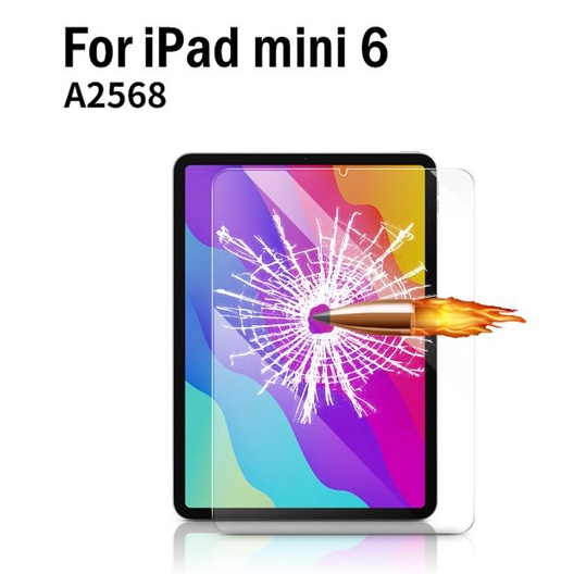 ฟิล์มกระจกนิรภัย ฟิล์มกระจกถนอมสายตา  ไอแพด มินิ6 (2021) ขนาดหน้าจอ 8.3นิ้ว Tempered Glass Screen For iPad Mini6 (2021)