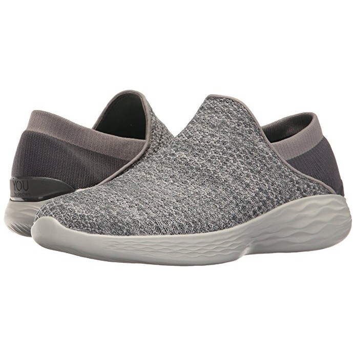 Skechers แท้ 100% (ไม่มีกล่อง)  ใช้โค้ด ลดเพิ่ม รองเท้า ผู้หญิง YOU by  Skechers  6 US / 32 EUR / 23 CM  สี  Charcoal