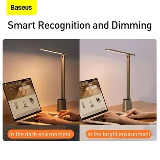 Baseus โคมไฟอ่านหนังสือ Eye Series Desk Lamp โคมไฟตั้งโต๊ะ อ่านหนังสือถนอมสายตา โคมไฟหัวเตียง หัวเตียง