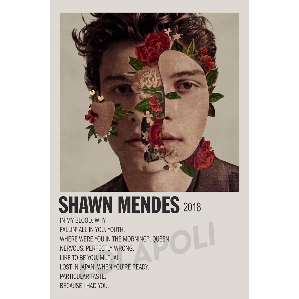 โปสเตอร์ปกอัลบั้ม Shawn Mendes - Shawn Mendes