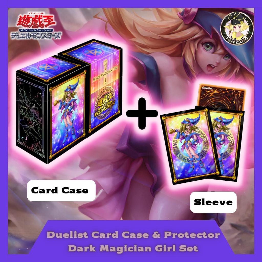 [Yugioh] Duelist Card Case & Protector Dark Magician Girl Set LTD JAPAN