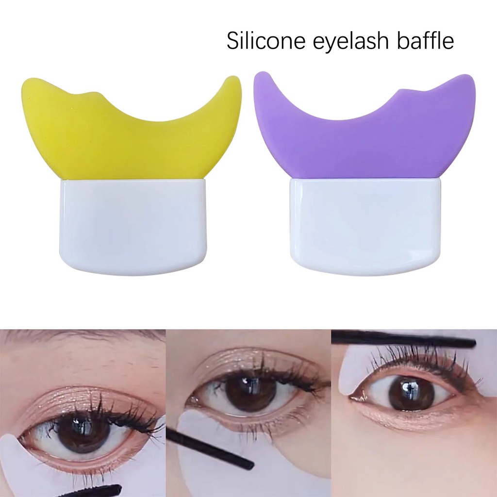 5-in-1 ซิลิโคน แต่งตา เครื่องมือเสริม / มัลติฟังก์ชั่น มาสคาร่า ขนตา โล่ อุปกรณ์ป้องกัน
