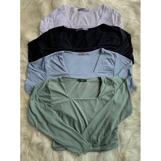 เสื้อผ้าเรยอน แขนสั้น แขนยาว สายเดี่ยวพร้อมส่ง