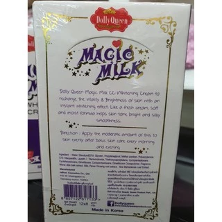 เมจิกมิลค์ ใครๆก็ทาได้Megic milk dolly Queen เบอร์ 01เนื้อขาวCCครีม