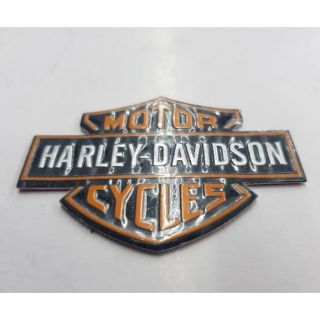 Logo Harley davidson 5.5 cm งานเหล็ก