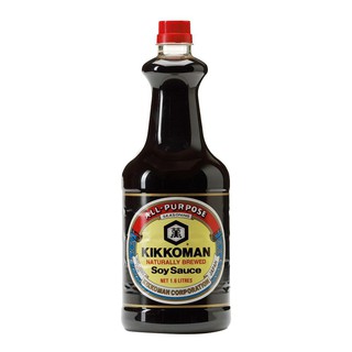 Kikkoman Soy Sauce ซอสถั่วเหลือง คิโคแมน โชยุ 1.6 ลิตร