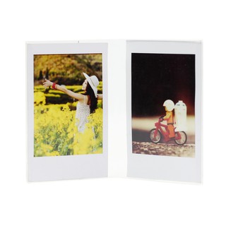 For Fujifilm Instax Mini Film Acrylic Stand V-shape Photo Holder Clear Transparent Acrylic Picture Frame