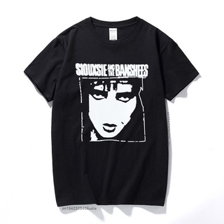 T-shirt  เสื้อยืด พิมพ์ลายกราฟิก Siouxsie And The Banshees Bauhaus สไตล์พังก์ร็อคโกธิคS-5XL