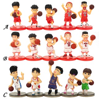 ฟิกเกอร์ตุ๊กตา SLAM DUNK Shohoku Basketball Player PVC ขนาด 13 ซม. ของเล่นสะสม สําหรับเด็ก 5 ชิ้น ต่อชุด