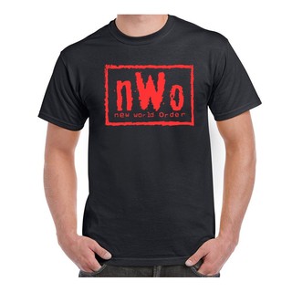 เสื้อยืดพิมพ์ลาย world order v 2 nwo แฟชั่นผู้ชาย