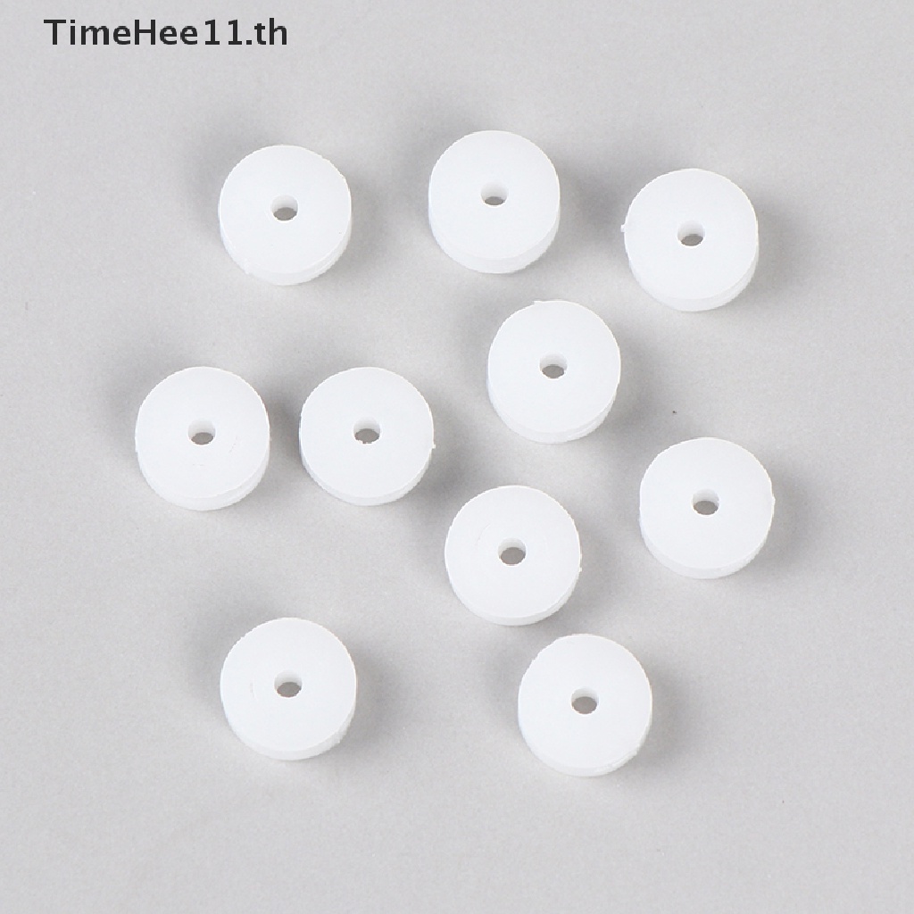 TimeHee11 10PC 2*9.3 มม.พลาสติกรอกล้อ Micro Gear มอเตอร์ล้อ DIY รุ่น