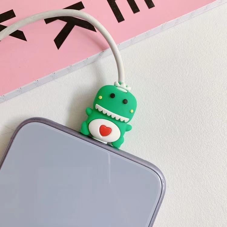 【ส่งจากไทย 】Cable Bite ที่กันสายหัก ลายการ์ตูน cable protector สำหรับ สายชาร์จ iP/Type-C