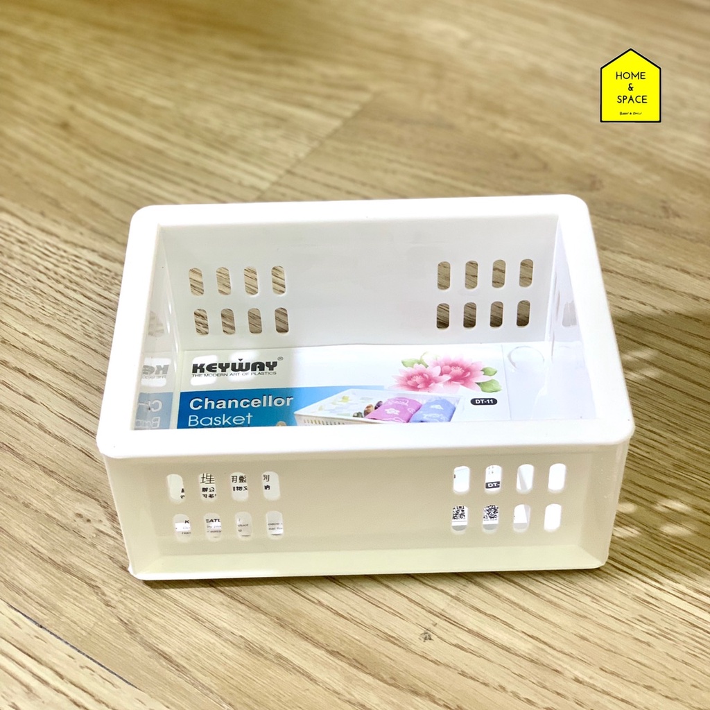 KEYWAY ตะแกรงอเนกประสงค์วางซ้อนได้ รุ่น DT-01 สีใส