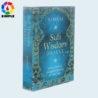 Sufi Wisdom Oracle Cards Deck Tarot Game