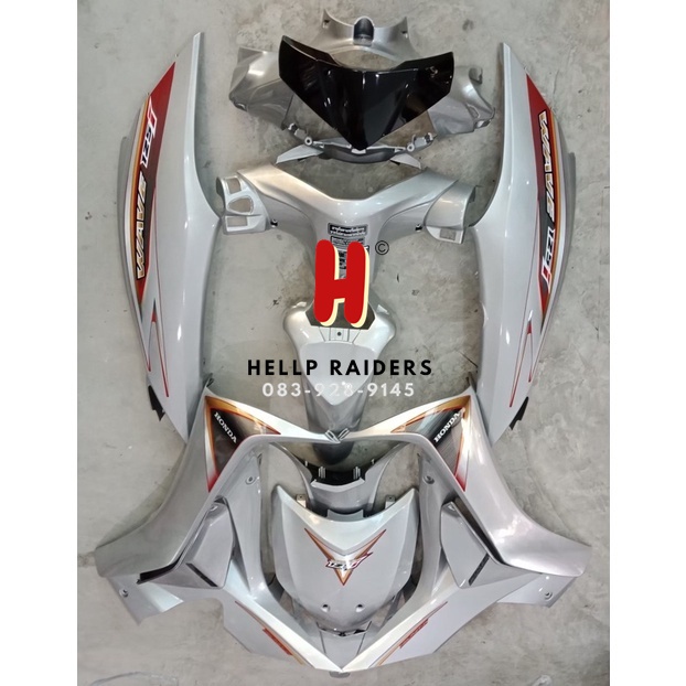 ชุดสี wave125 เวฟ 125i ปลาวาฬ ABS แท้ พลาสติกอย่างดี 13 ชิ้น wave125i wave 125 เวฟปลาวาฬ ปี 2012-2017 - รูปที่ 6