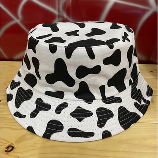หมวกบักเก็ต ลาย วัว 🐮พร้อมส่ง🐄