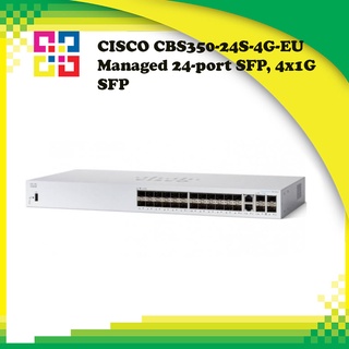 CISCO CBS350-24S-4G-EU Managed 24-port SFP, 4x1G SFP