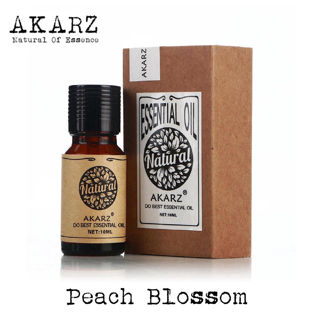 Peach Blossom Essential Oil AKARZ ดอกท้อ น้ำมันหอมระเหย นักบุญ การดูแลผิว การดูแลร่างกาย นวดฮ่องกง