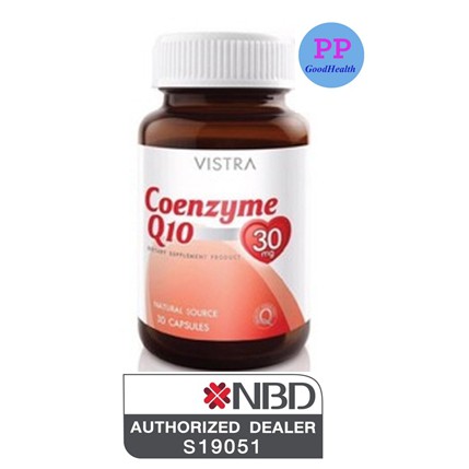 VISTRA COENZYME Q10 30'S