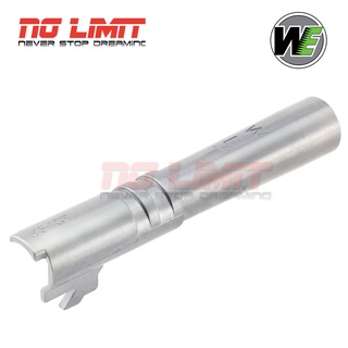 ท่อนอก (Outer Barrel) สำหรับ WE Hi-CAPA 4.3 สีเงิน (Silver) รหัสชิ้นส่วน #24 for Airsoft only