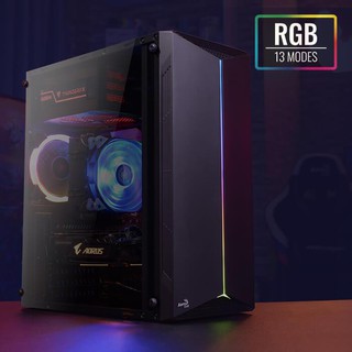 เคส Aero Cool Case Split ไฟ RGB