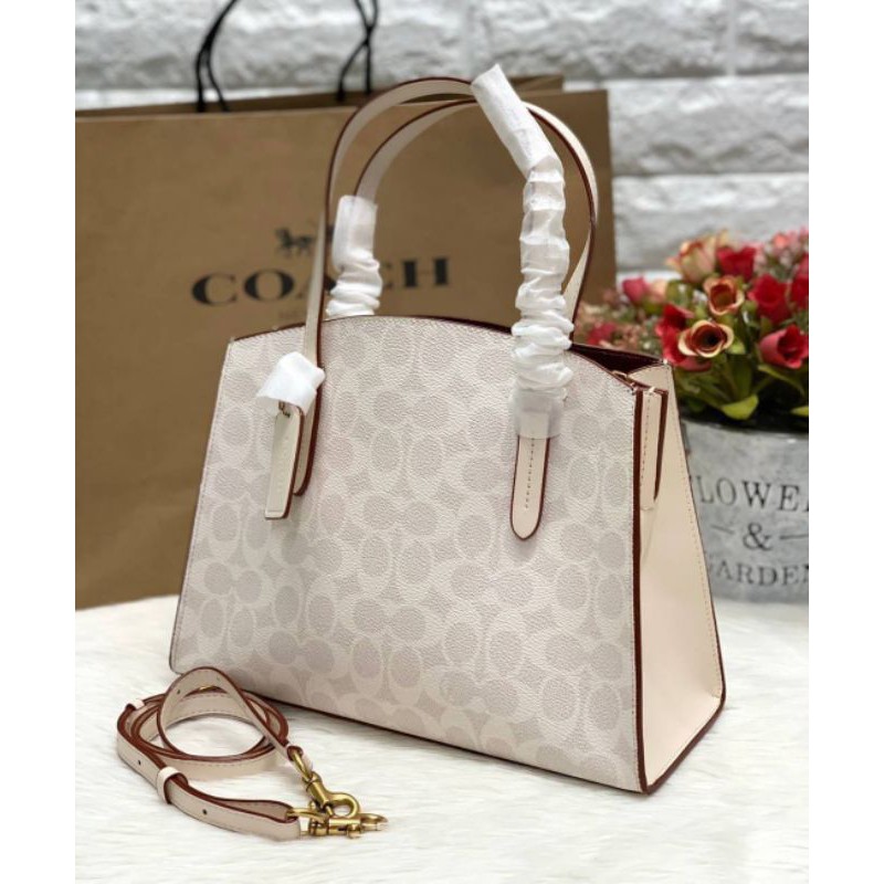 COACH CHARLIE CARRYALL 28 IN SIGNATURE ((32749))