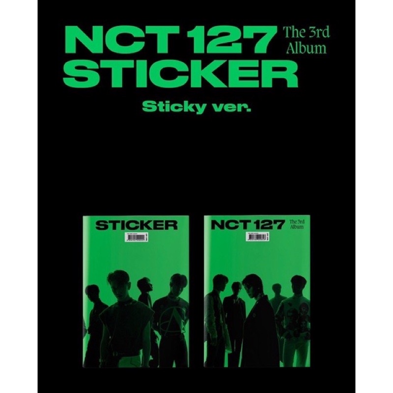 พร้อมส่ง บั้มเต็มไม่แกะซีล Sticky ver. NCT127 STICKER The 3rd album