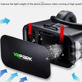แว่นตา VR 3D แว่นตาเสมือนจริง VRPARK J20 สำหรับ iPhone Android เกมสมาร์ทโฟน
