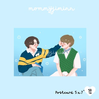 Postcard ARMY “VKOOK” Season greetings 2021 by mommyjiminn