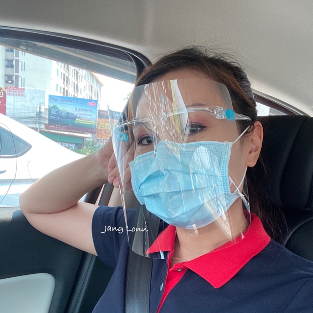 แว่นหน้ากาก Face Shield พร้อมส่งอยู่เชียงใหม่