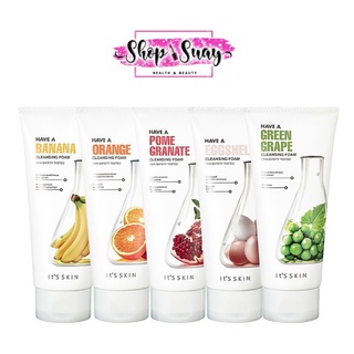 โฟมล้างหน้า its skin Have a Fruit &amp; Eggshell Cleansing Foam 150 ml.