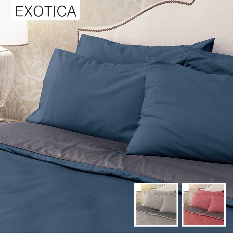 EXOTICA ปลอกผ้านวม / ผ้านวมเย็บติด ลาย Essence ขนาด100”x90” (เตียง 6'หรือ5') และ 70”x90” (เตียง3.5')