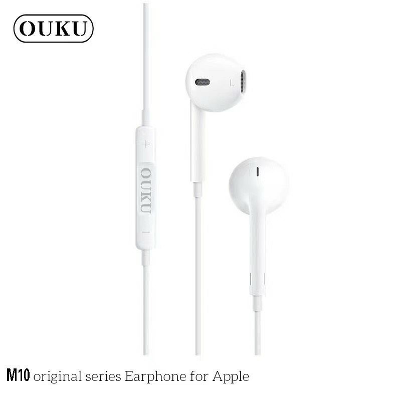 หูฟังOUKU GORILLA เสียงดีแจ็คกลม3.5 ใส่ได้ทุกรุ่นแทปเลตมือถือ